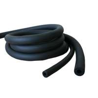 High density foam rubber tubing custom diameter heat resistant silicone foam tube